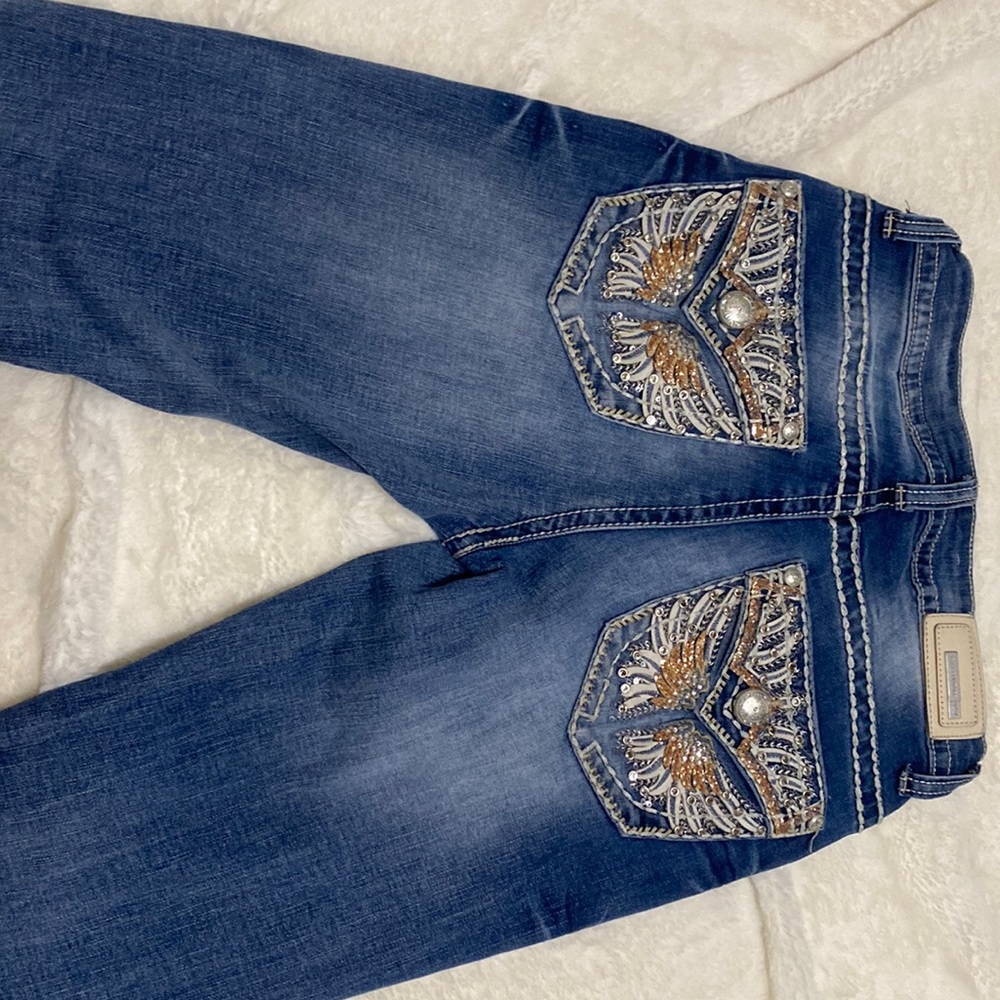im selling blue vaquero pants they are size 7